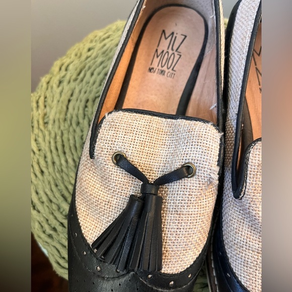 Miz Mooz New York Leather Slip-on Loafers - 6.5/37 - Picture 10 of 13